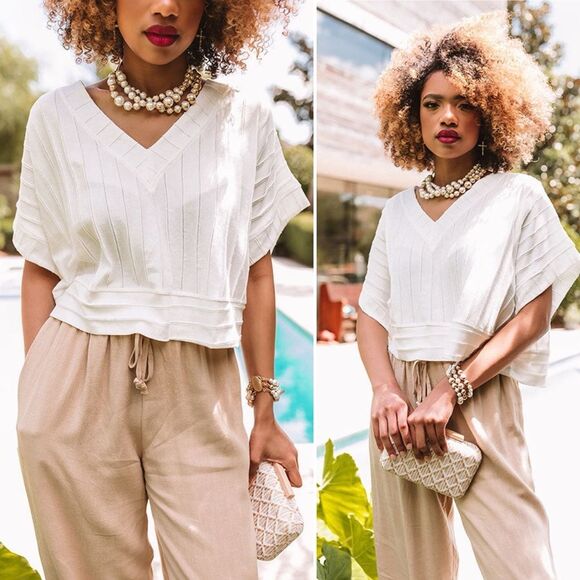 Umgee Crop Til You Drop Top Size M - Picture 2 of 8